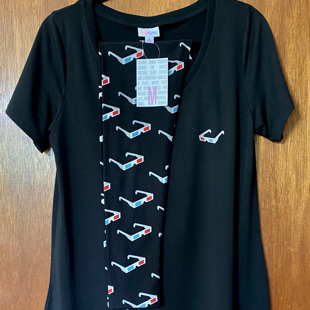 LulaRoe M Christy and OS 3D outfit